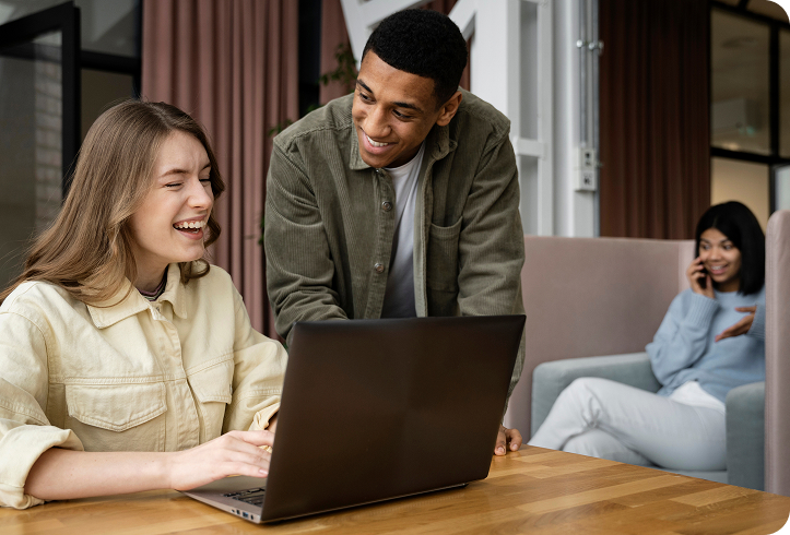 People working together